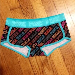 VS pink boy shorts